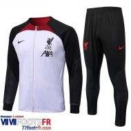 Veste Foot Liverpool Blanc Homme 2022 2023 JK531