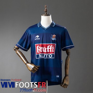 Retro Maillot De Foot Real Sociedad Exterieur Homme 99 00 FG1299