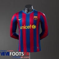 Retro Maillot De Foot Barcelone Domicile Homme Manche Longue 09 10 FG1049