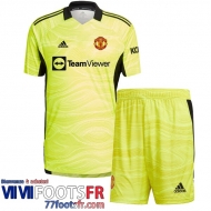 Maillot De Foot Manchester United Gardiens De But Enfant 2022 2023