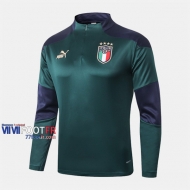 Nouveaux Classique Sweatshirt Training Italie Vert 2020-2021