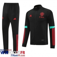 Veste Foot Manchester United noir Homme 2023 2024 JK742