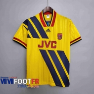 77footfr Retro Maillots foot Arsenal 93 94 Exterieur