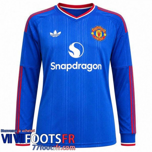 Maillot De Foot Manchester United Exterieur Homme Manche Longue 26 27 Maillot De Foot Manchester United Exterieur Homme Manche Longue 26 27