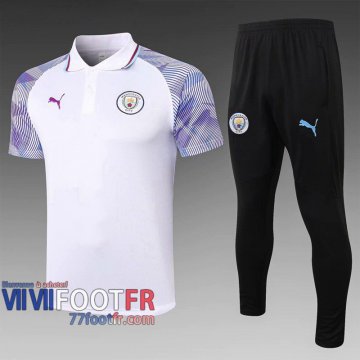 Polo De foot Manchester City blanc 20-21 P206