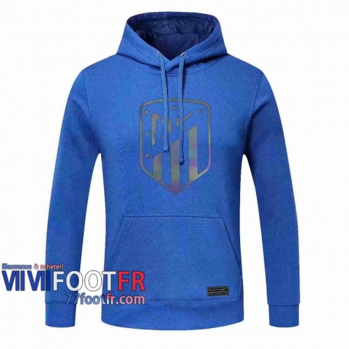 77footfr Sweatshirt Foot Atletico Madrid bleu 2020 2021 S56