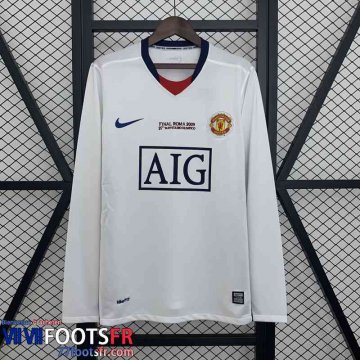 Retro Maillot De Foot Manchester United Exterieur Homme 08 09 FG808