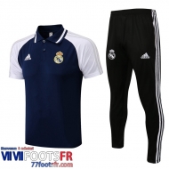 Polo foot Real Madrid bleu Homme 2021 2022 PL267