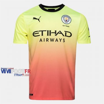 Nouveau Flocage Maillot De Foot Manchester City Homme Third 2019-2020 Personnalise :77Footfr