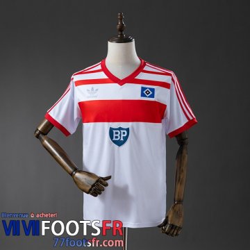 Retro Maillot De Foot Hamburger SV Domicile Homme 1983 FG1255