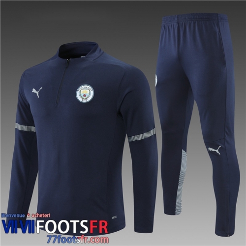 Survetement de Foot Manchester City bleu Enfant 21 22 TK137