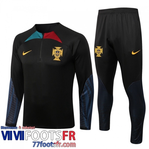 Survetement de Foot Portugal noir Homme 22 23 TG353