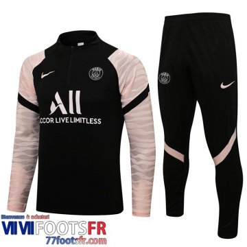 Survetement de Foot PSG le noir Homme 2021 2022 TG136