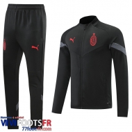 Veste Foot AC Milan noir Homme 2022 2023 JK511