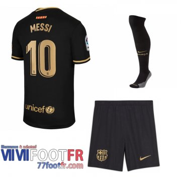 Maillot de foot Barcelone Lionel Messi #10 Exterieur Enfant 2020 2021