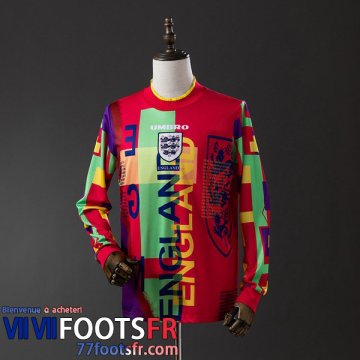 Retro Maillot De Foot Angleterre Gardiens De But Homme Manche Longue 1996 FG980