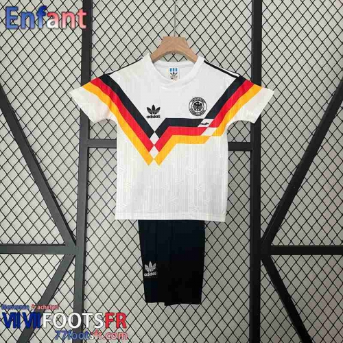 Retro Maillot De Foot Allemagne Domicile Enfant 1990