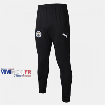 Promo: Le Nouveau Pantalon Entrainement Foot Manchester City Thailande Noir Blanc 2019/2020