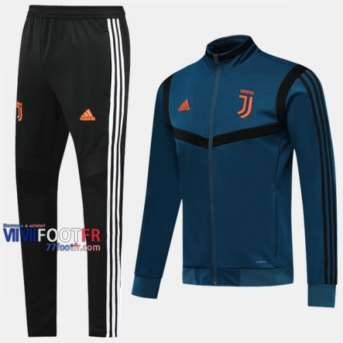 Acheter Ensemble Veste Survetement Foot Tigres Uanl Bleu Fonce 2019 2020 Nouveau