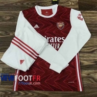 77footfr Maillots foot Arsenal Domicile Manche Longue 2020 2021