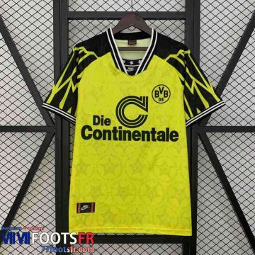 Retro Maillot De Foot Dortmund Domicile Homme 94 95 FG761
