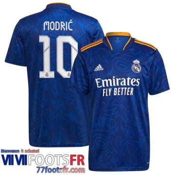 Maillot De Foot Real Madrid Extérieur Homme 21 22 # Modric 10