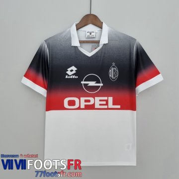 Maillot De Foot AC Milan Noir Homme 95 96 FG105