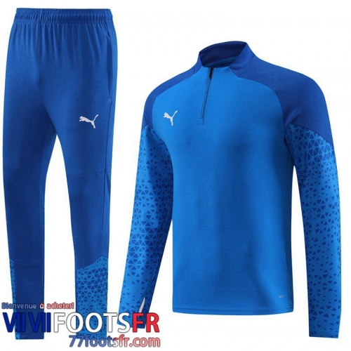 Survetement de Foot Sport bleu Homme 2023 2024 TG975