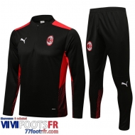 Survetement de Foot AC Milan le noir Homme 2021 2022 TG142