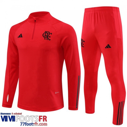 Survetement de Foot Flamengo rouge Homme 2022 2023 TG711