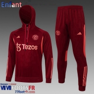KIT: Sweatshirt Foot Manchester United Enfant 2023 2024 C130