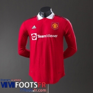 Retro Maillot De Foot Manchester United Domicile Homme Manche Longue 22 23 FG1028