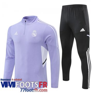 Survetement de Foot Real Madrid Violet Homme 22 23 TG301