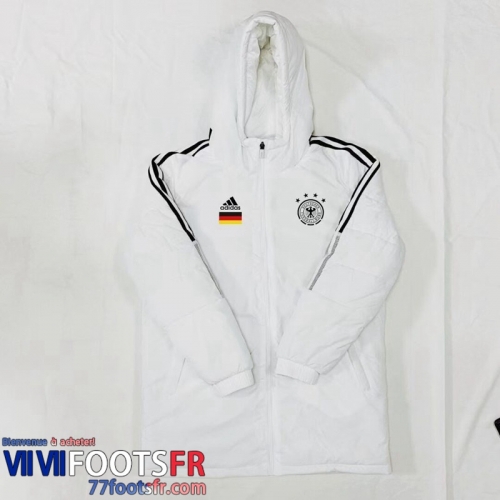 Doudoune Foot Allemagne Blanc Homme 2022 2023 DD108