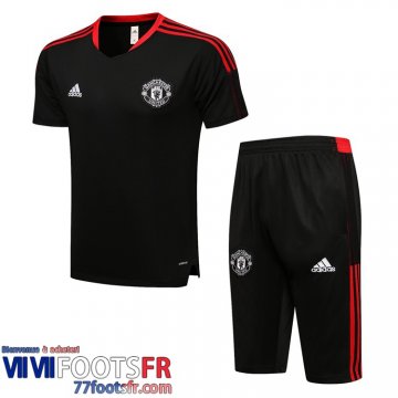 T-Shirt Manchester United le noir Homme 2021 2022 PL185