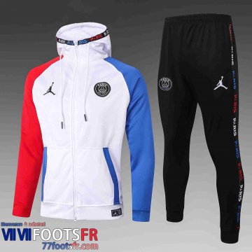 Veste Foot PSG Enfant blanche 2021 2022 TK44