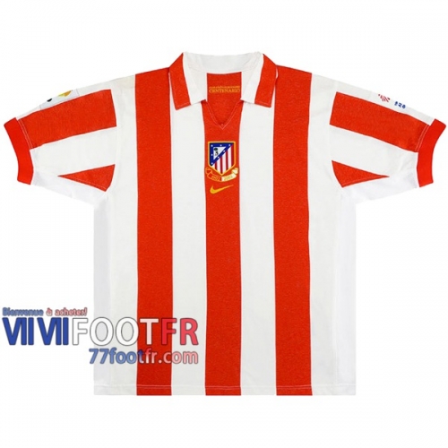 77footfr Retro Maillot de foot Atletico Madrid Domicile 2003/2004