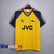 77footfr Retro Maillots foot 88 89 Arsenal Exterieur