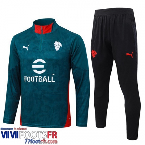 Survetement de Foot AC Milan Homme 25 26 A1107 Survetement de Foot AC Milan Homme 25 26 A1107
