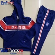 Veste Foot PSG Jordan bleu Enfant 21 22 TK206