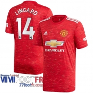 Maillot de foot Manchester United Jesse Lingard #14 Domicile 2020 2021
