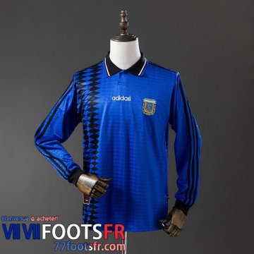 Retro Maillot De Foot Argentine Exterieur Homme Manche Longue 1994 FG1143