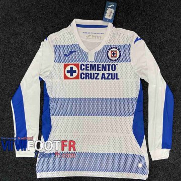 77footfr Maillots foot Cruz Azul Exterieur Manche Longue 2020 2021