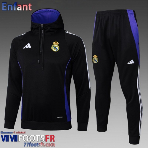 KIT: Survetement de Foot - Sweat A Capuche Real Madrid Enfant 25 26 C625