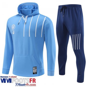 Sweatshirt Foot Manchester City bleu ciel Homme 2022 2023 SW45