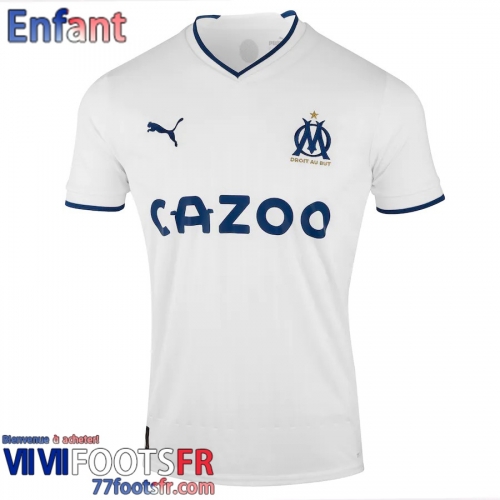 Maillot de foot Olympique Marseille Enfant Domicile 2022 2023