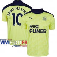 77footfr Newcastle United Maillot de foot Saint-Maximin #10 Exterieur 20-21