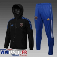 Coupe Vent - Sweat a Capuche Boca Juniors noir Homme 21 22 WK32