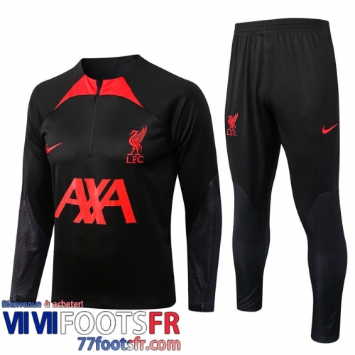 Survetement de Foot Liverpool noir Homme 22 23 TG363