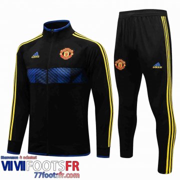 Veste Foot Manchester United le noir Homme 21 22 JK205